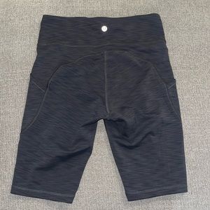 Lululemon Grey Biker Shorts - High Rise